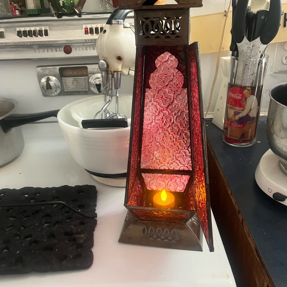 Decorative Red Lantern - Picture 2 of 2
